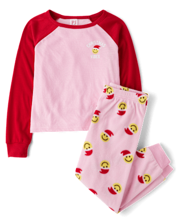 Girls Christmas Vibes Pajamas