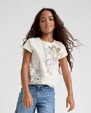 Girls Disneyâ¢ Princess Graphic Tee