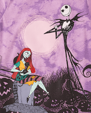 Girls Nightmare Before Christmas Graphic Tee