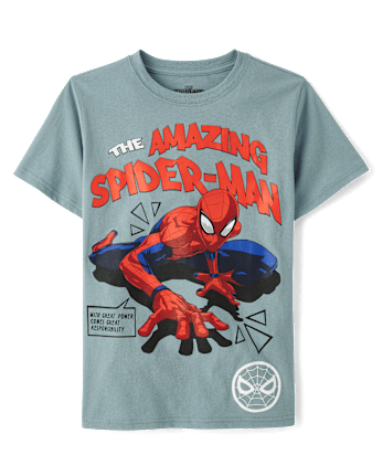 Boys The Amazing Spiderman Graphic Tee