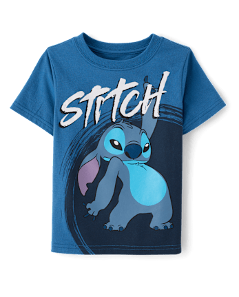 Toddler Boys Stitch Dance Graphic Tee