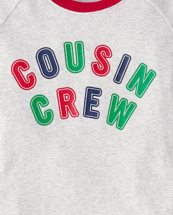 Kids Cousin Crew Snug Fit Cotton And Microfleece Pajamas