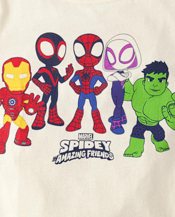 Toddler Boys Spidey And Friends™ Graphic Tee