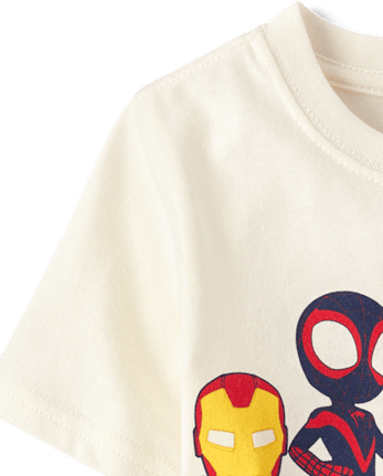 T-shirt graphique Spidey et ses amis pour petits garçons