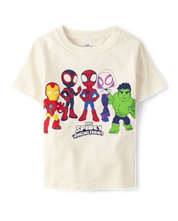 Toddler Boys Spidey And Friends™ Graphic Tee