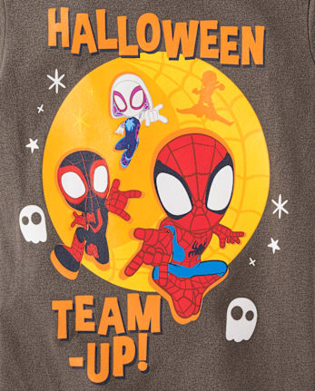Toddler Boys Halloween Spidey Graphic Tee