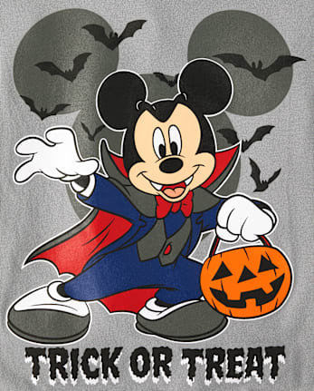 Toddler Boys Trick Or Treat Mickey Graphic Tee