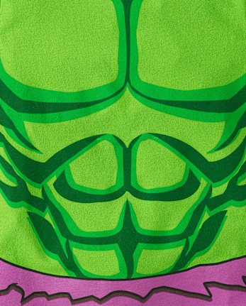 Toddler Boys Hulk Costume Graphic Tee