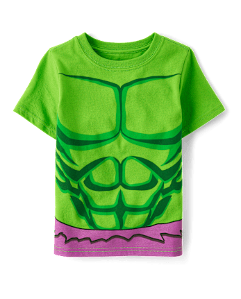Toddler Boys Hulk Costume Graphic Tee