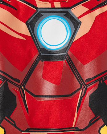 Toddler Boys Iron Man Costume Graphic Tee
