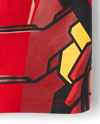 Toddler Boys Avengersâ¢ Iron Man Costume Graphic Tee
