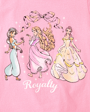 Toddler Girls Princess Royalty Graphic Tee