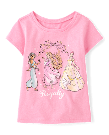 Toddler Girls Princess Royalty Graphic Tee