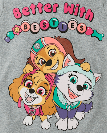 Toddler Girls Paw Patrol Friends Graphic Tee