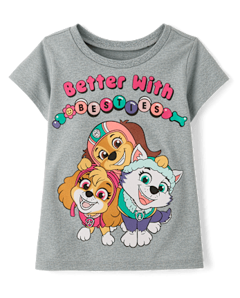 Toddler Girls Paw Patrol Friends Graphic Tee