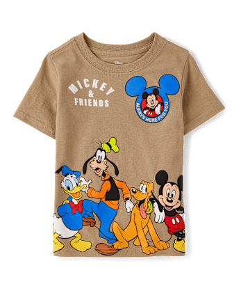 Toddler Boys Mickey And Friends Graphic Tee
