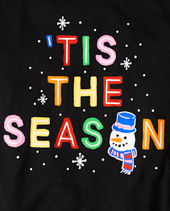 Adult Matching Family Glow Tis The Season Cotton Pajamas