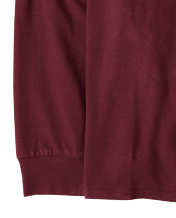 Mens Matching Family Holiday Dog Cotton Henley Pajamas