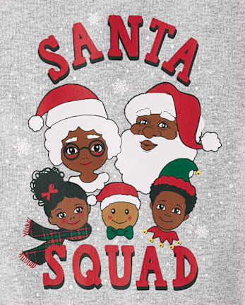 Baby And Toddler Matching Family Santa Squad Snug Fit Cotton Pajamas