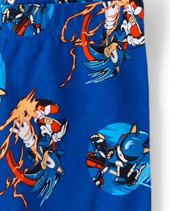 Boys Sonic The Hedgehog™ Snug Fit Cotton Pajamas