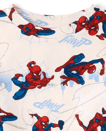 Boys Spider-Manâ¢ Snug Fit Cotton Pajamas