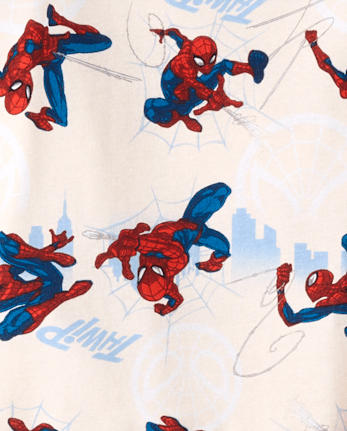 Boys Spider-Manâ¢ Snug Fit Cotton Pajamas