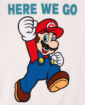 Boys Super Marioâ¢ Snug Fit Cotton Pajamas