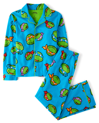 Boys Teenage Mutant Ninja Turtles™ Button Front Pajamas