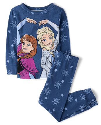 Girls Frozen™ Elsa Snug Fit Cotton Pajamas