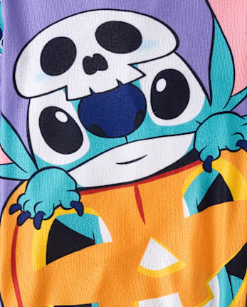 Girls Stitch Halloween Pajamas