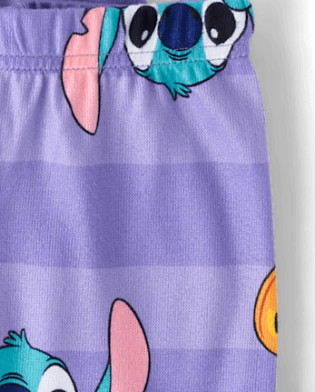 Girls Stitchâ¢ Halloween Snug Fit Pajamas