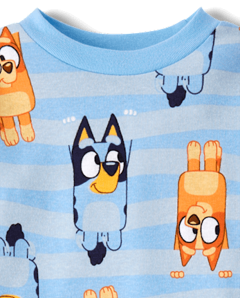 Baby And Toddler Boys Bluey™ Snug Fit Cotton Pajamas