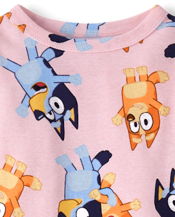 Baby And Toddler Girls Blueyâ¢ Snug Fit CottonPajamas