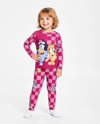 Pyjama ajusté en coton Bluey™ pour bébés et petites filles