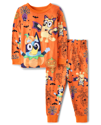 Baby And Toddler Bluey™ Halloween Pajamas