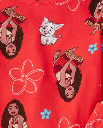 Girls Moanaâ¢ Snug Fit Cotton Pajamas