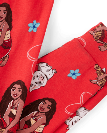 Girls Moanaâ¢ Snug Fit Cotton Pajamas