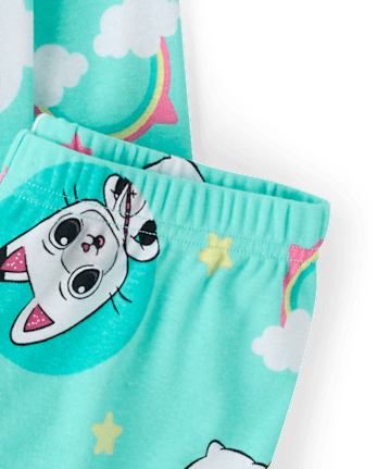 Girls Gabby's Dollhouse™ Snug Fit Cotton Pajamas