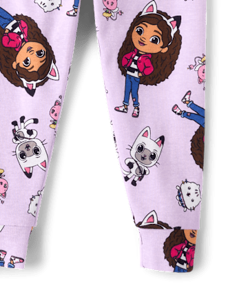 Baby And Toddler Girls Gabby's Dollhouse™ Snug Fit Cotton Pajamas