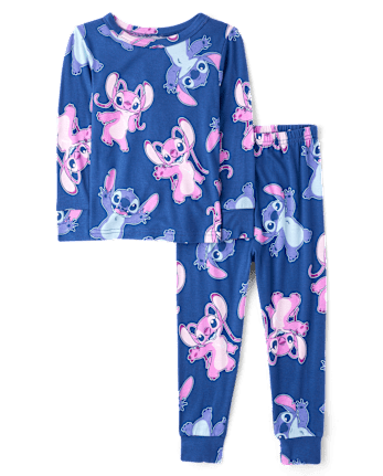 Toddler Girls Lilo And Stitch Pajamas