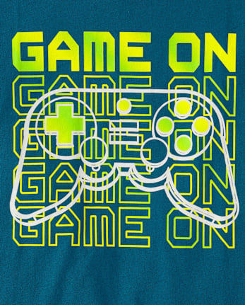 Lot de 3 t-shirts graphiques Gamer pour garçon