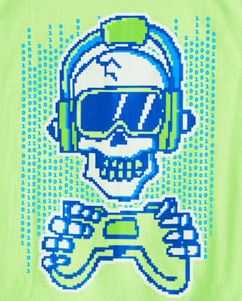 Lot de 3 t-shirts graphiques Gamer pour garçon