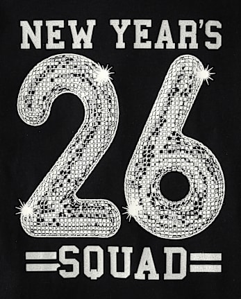 Kids New Years Squad 26 Graphic Tee