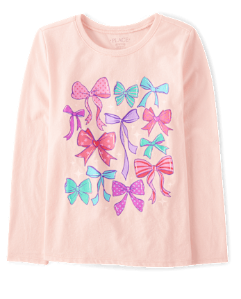 Girls Bows Graphic Tee