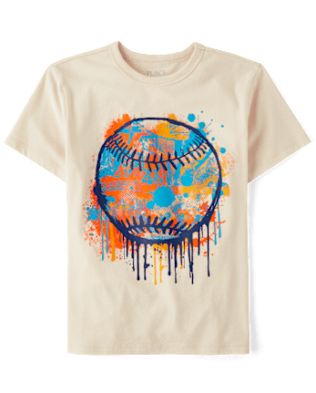 Boys Baseball Graphic Tee