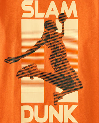 Boys Slam Dunk Graphic Tee