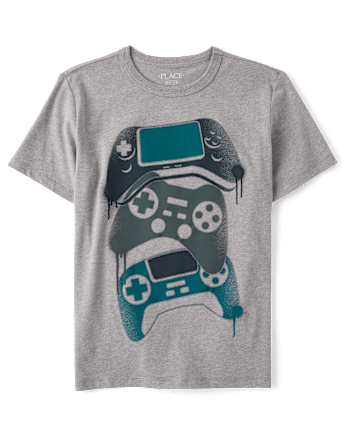 Boys Game Controllers Graphic Tee