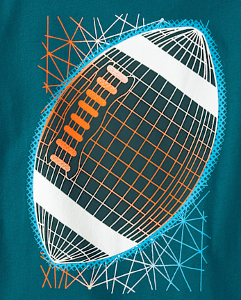 Boys Football Graphic Tee
