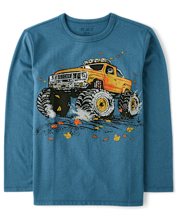Boys Monster Truck Graphic Tee