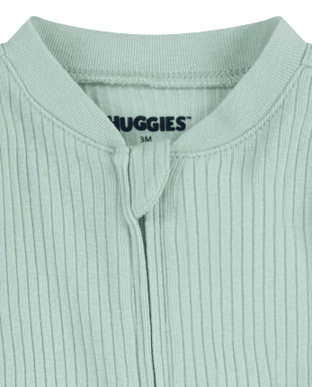 Baby Boys Huggies Ribbed Footed Coverall